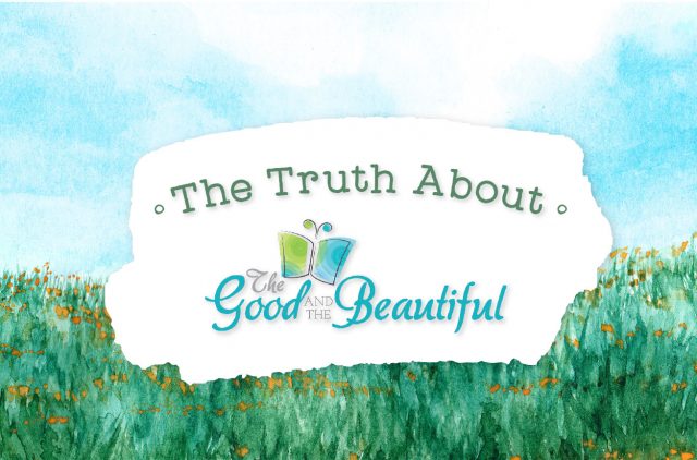 Banner The Truth About The Good and the Beautiful