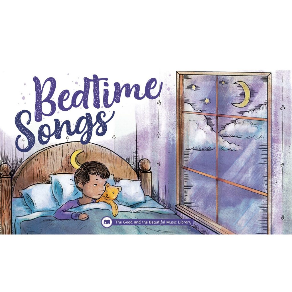 Bedtime Songs album will lull children to sleep as beautiful musical and language patterns fill their minds.