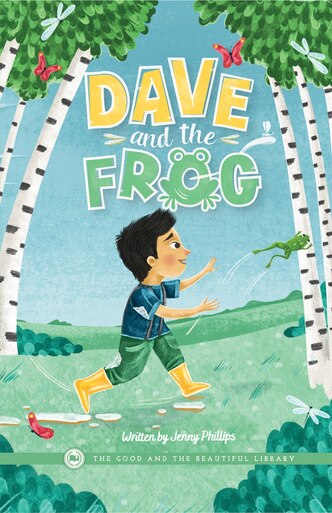 Front Cover Dave and the Frog by Jenny Phillips