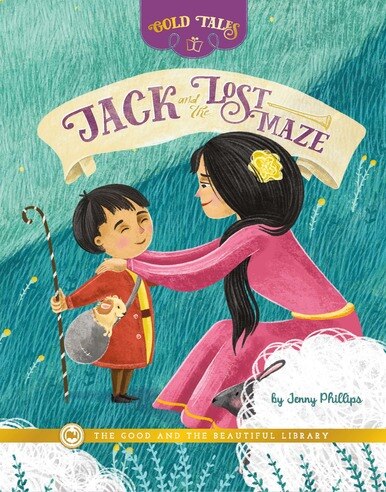 Front Cover Jack and the Lost Maze By Jenny Phillips -1C