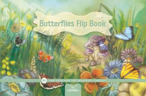 Front Cover of Butterflies Flip Book for Littles