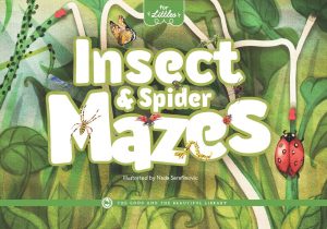 Front Cover Insect and Spider Mazes for Littles