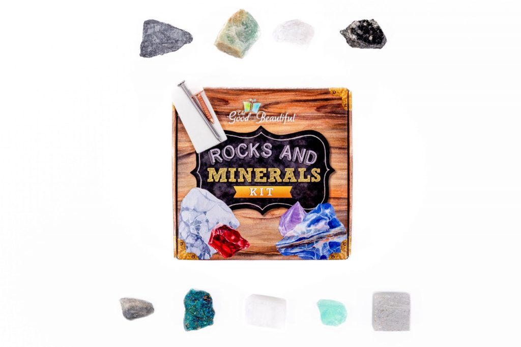 Rocks and Minerals Kit for Homeschool Geology Science Unit Study