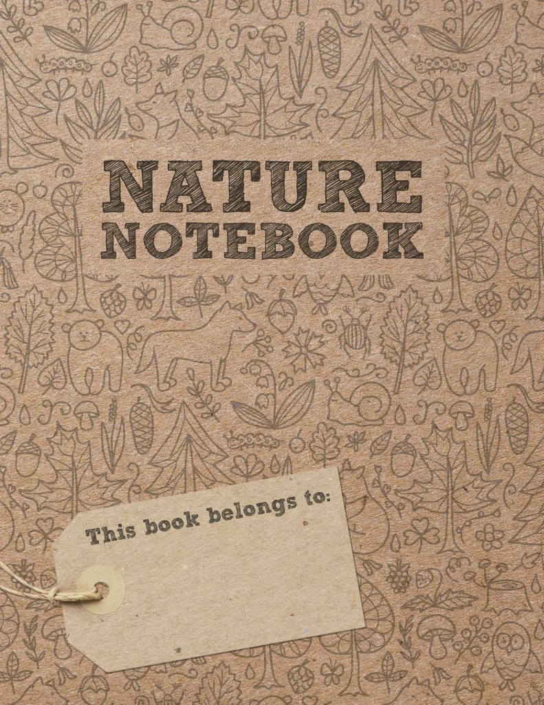 The Nature Notebook is divided into five sections: one for each season and one to be completed any time of the year.