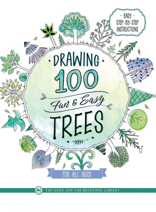 Front Cover Drawing 100 Fun and Easy Trees