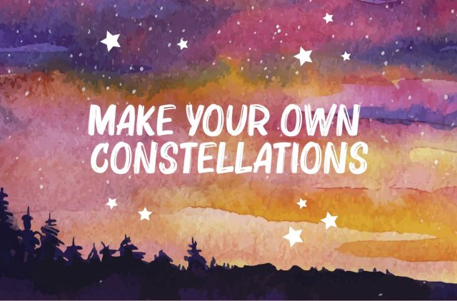 Illustrated Banner for Make Your Own Constellations
