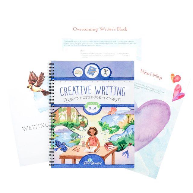 Homeschool Creative Writing Notebook 1 for Grades 3 to 8