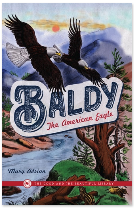 Front Cover Baldy The American Eagle By Mary Adrian