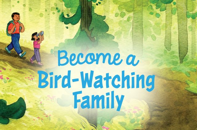 Banner Become a Birdwatching Family