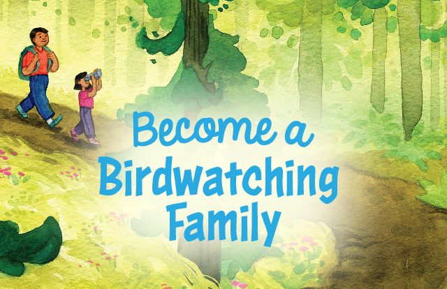Banner Become a Birdwatching Family - 1A