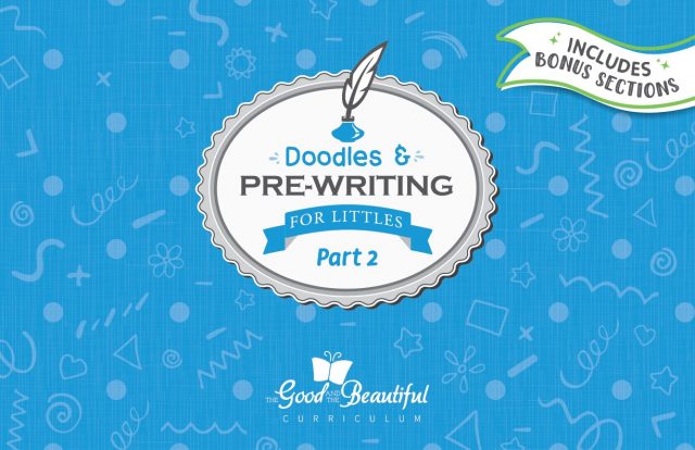 Front Cover of Doodles & Pre-Writing For Littles Part 2 - 3A