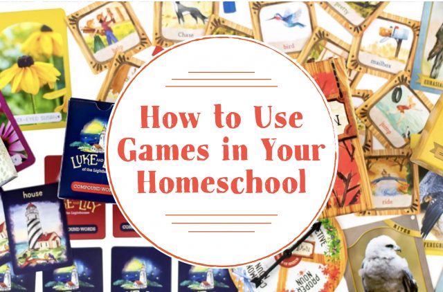 Illustrated Cover for How to Use Games in Your Homeschool