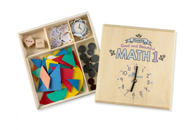 Inside Simply Good and Beautiful Math 1 Box