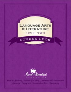 Front Cover Language Arts Level 2 Course Book
