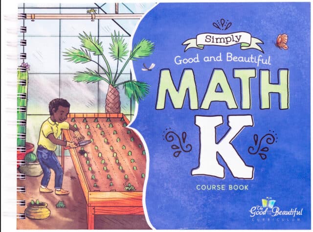 Homeschool Kindergarten Math Course Book