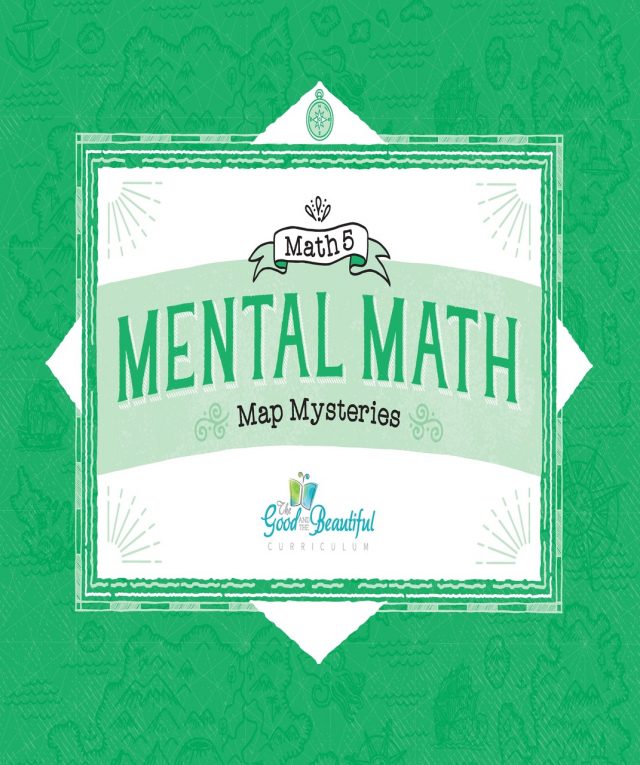 Front Cover Math 5 Mental Math Map Mysteries