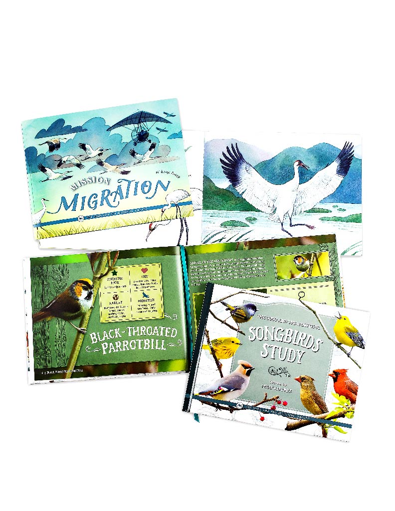 Birds Read-Along Pack
Includes 2 books:
The Good and the Beautiful Songbirds Study
Mission Migration
