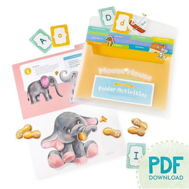 Homeschool Preschool Folder Activities PDF Download