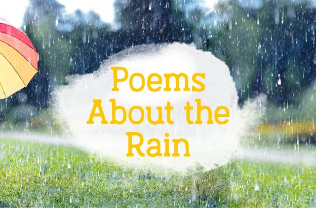 Photograph Banner for Poems About the Rain