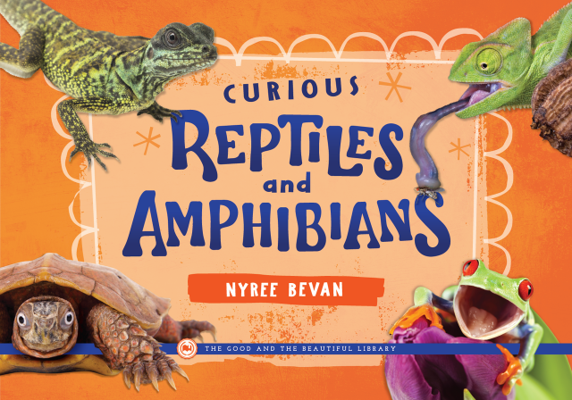 Front Cover Curious Reptiles and Amphibians By Nyree Bevan