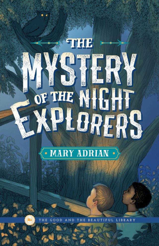Front Cover The Mystery of the Night Explorers By Mary Adrian