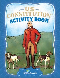 Front Cover US Constitution Activity Book