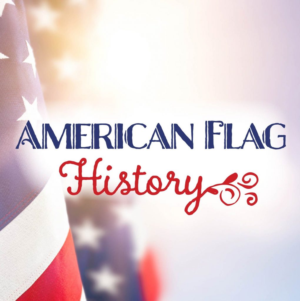 Illustrated Banner for American Flag History Blog Post - 1B