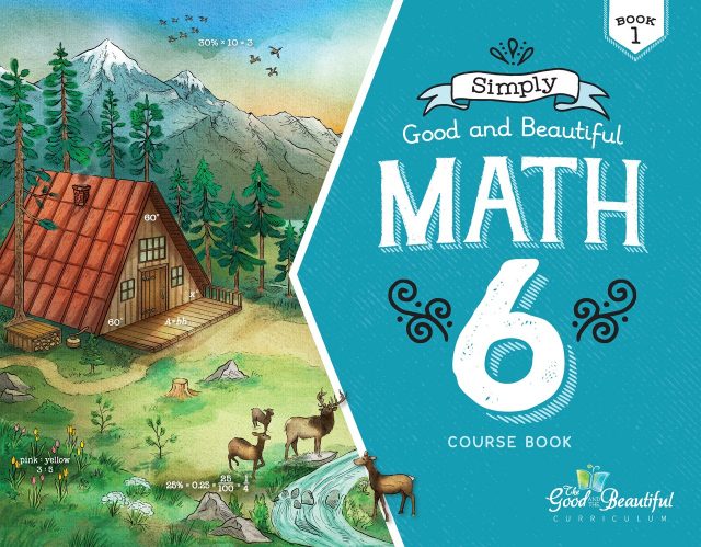 Front Cover Math 6 Course Book Book 1