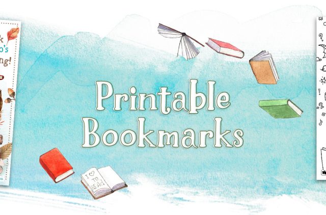 Banner Printable Bookmarks Blog Post