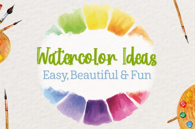 Banner Watercolor Ideas Easy, Beautiful, and Fun