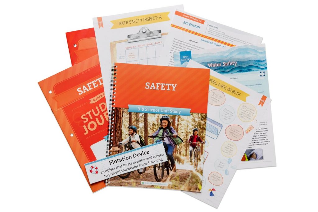 Front Cover and Spread of Safety Science Unit