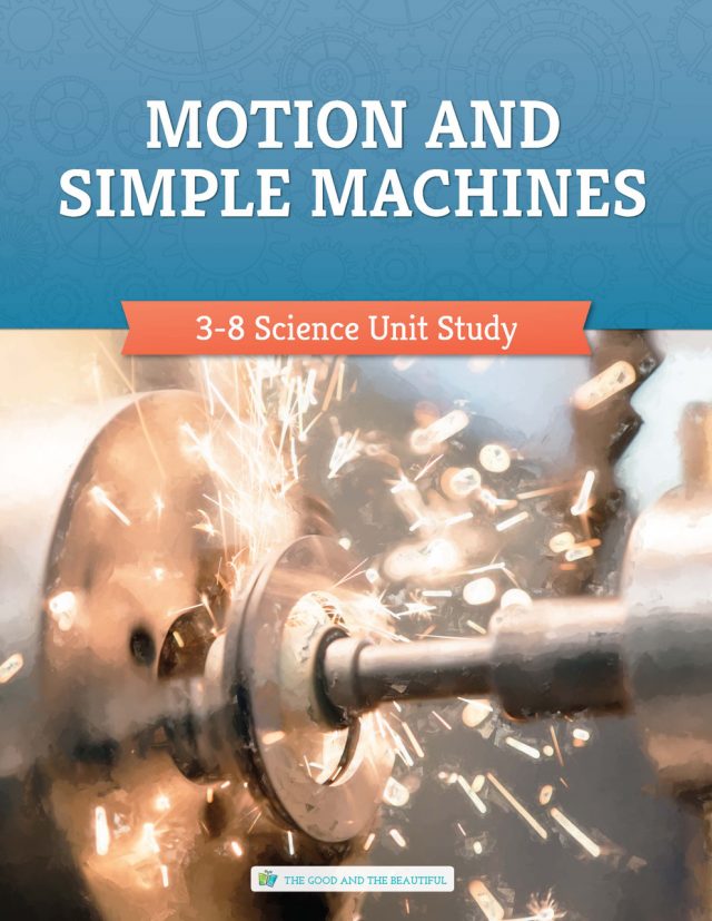 Front Cover of Motion and Simple Machines Grades 3-8 Science