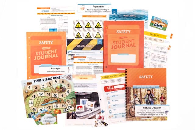 Homeschool Safety Science Unit for Grade 3 to 8