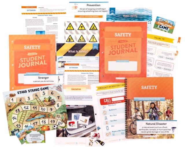 Homeschool Safety Science Unit Study for Grades 3 to 8