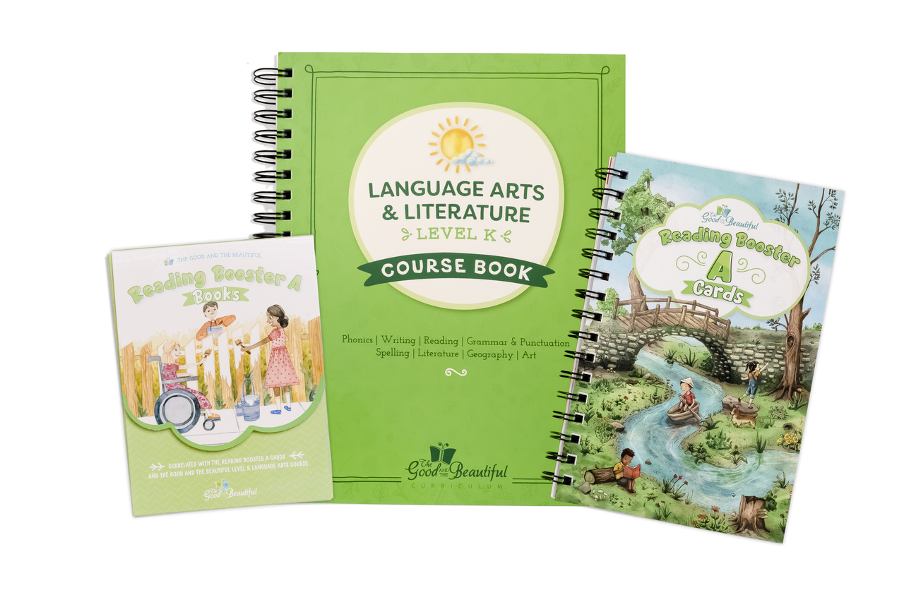 Front Cover Language Arts Kindergarten Course Set