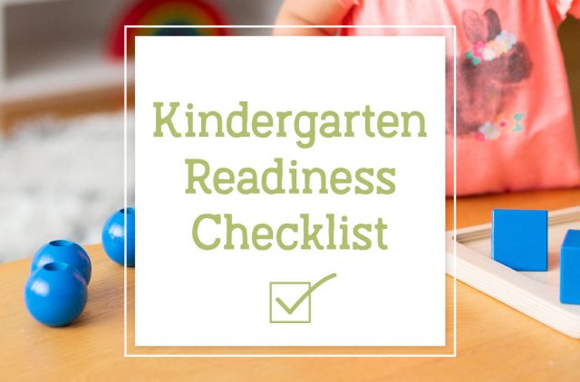 Kindergarten Readiness Blog Banner