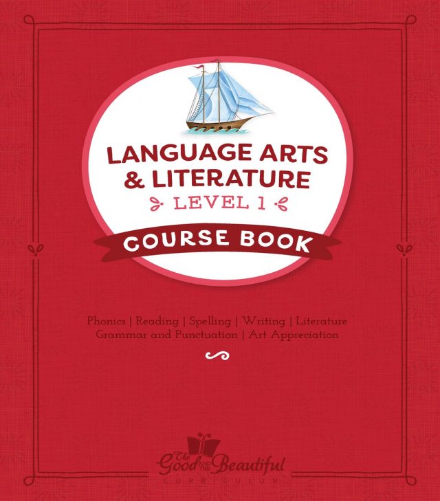 Front Cover Language Arts Level 1 Course Book