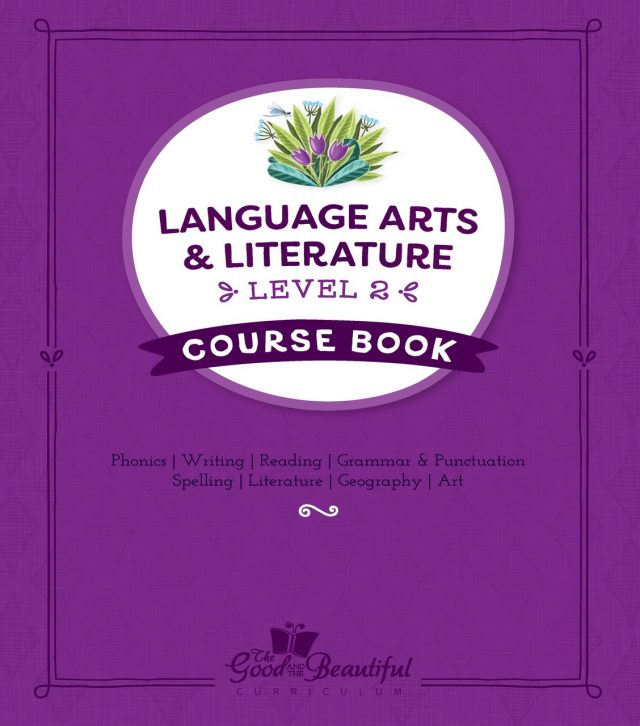 Front Cover Language Arts Course Book