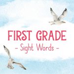 Blog Banner First Grade Sight Words