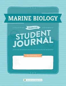 Front Cover Marine Biology Student Journal Grades 3-6