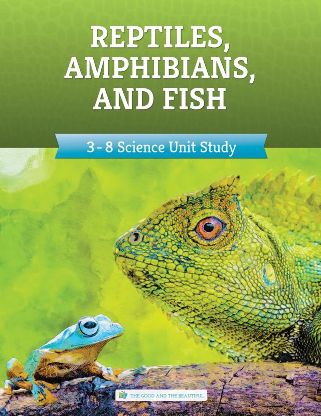 Front Cover Reptiles, Amphibians, and Fish Unit Study Grades 3-8