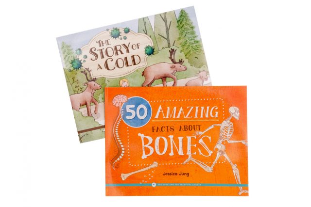 Cover of The Story of a Cold and 50 Amazing Facts About Bones for the Health and Physical Body Science Unit