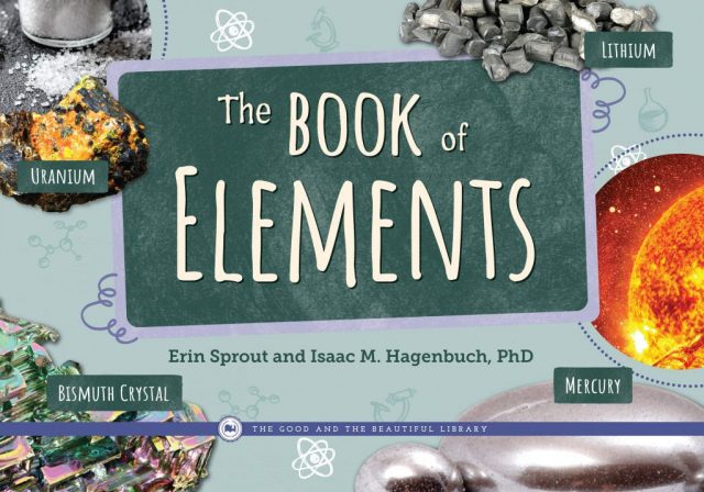 Cover The Book of Elements by Erin Sprout and Isaac M Hagenbuch PhD