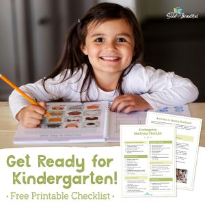 Get Ready for Kindergarten Free Printable Checklist