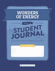 Front Cover Wonders of Energy Student Journal Grades 7-8
