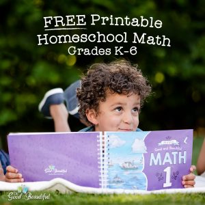 Free Printable Homeschool Math Grades K-6