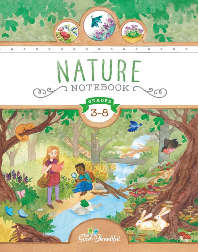 Front Cover Nature Notebook Grades 3-8
