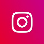 Instagram Logo with bright background