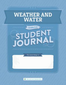 Front Cover Weather and Water Student Journal Grades 3-6