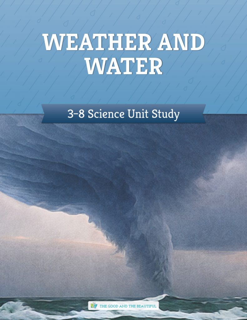 Front Cover Weather and Water Science Unit for Grades 3-8